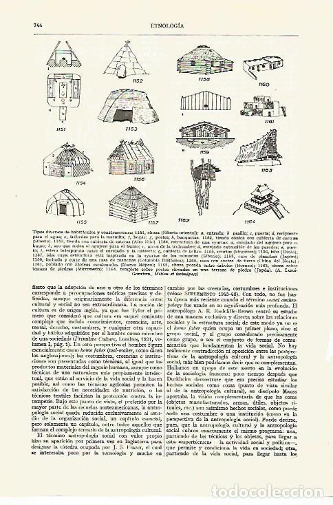 Otros art&iacute;culos de coleccionismo en papel: LAMINA ESPASA 27651: Tipos de construcciones - Varios