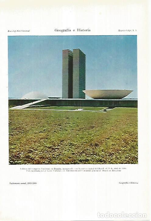 Otros art&iacute;culos de coleccionismo en papel: LAMINA ESPASA 27670: Congreso Nacional en Brasilia - Varios