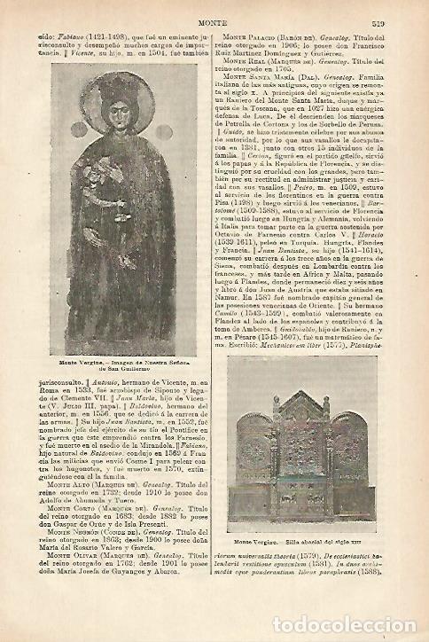 Otros art&iacute;culos de coleccionismo en papel: LAMINA ESPASA 27984: Nuestra Se&ntilde;ora de San Guillermo - Varios