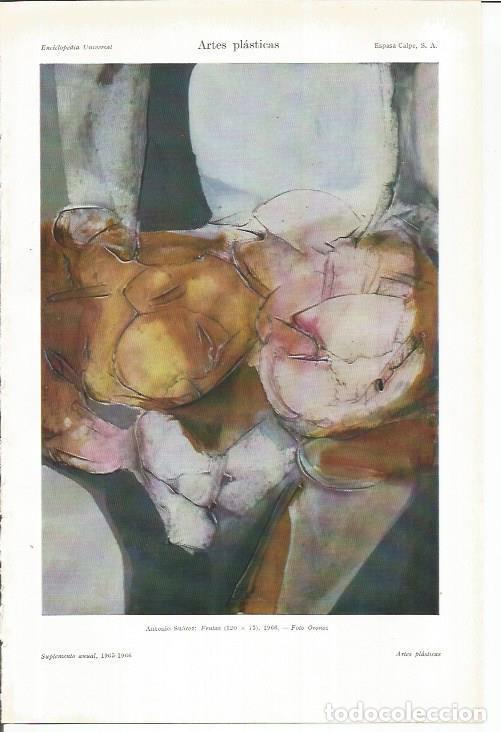 Otros art&iacute;culos de coleccionismo en papel: LAMINA ESPASA 35742: Frutas, por Antonio Suarez - Varios