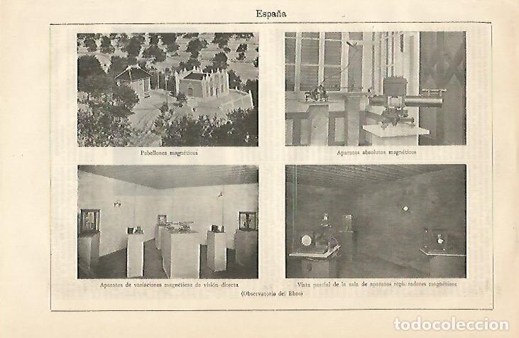 Otros art&iacute;culos de coleccionismo en papel: LAMINA ESPASA 10326: Observatorio del Ebro - Varios
