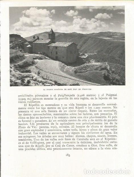 Otros art&iacute;culos de coleccionismo en papel: LAMINA 21609: Iglesia romanica de Sant Joan de Farregues - Josep Pla