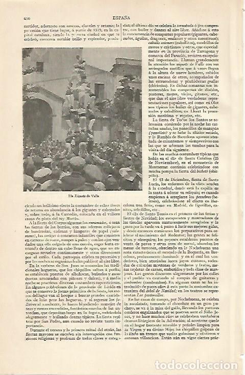 Otros art&iacute;culos de coleccionismo en papel: LAMINA ESPASA 10173: Els Xiquets de Valls - Varios