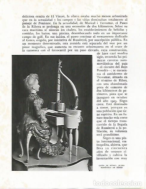 Otros art&iacute;culos de coleccionismo en papel: LAMINA 10651: Cajita de musica del Museo Romantico de Sitges - Josep Pla