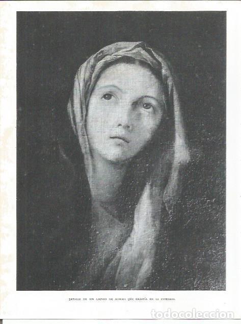 Sammelleidenschaft Andere Papierartikel: LAMINA 21824: Detalle de un lienzo de Ribera - Joan Fuster