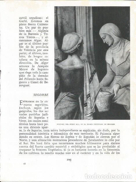 Otros art&iacute;culos de coleccionismo en papel: LAMINA 21864: Pintura del siglo XVI en Segorbe - Joan Fuster
