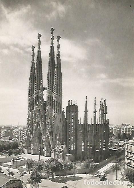 Sammelleidenschaft Andere Papierartikel: LAMINA 3567: La Sagrada Familia. Barcelona - A. Fernandez Arenas