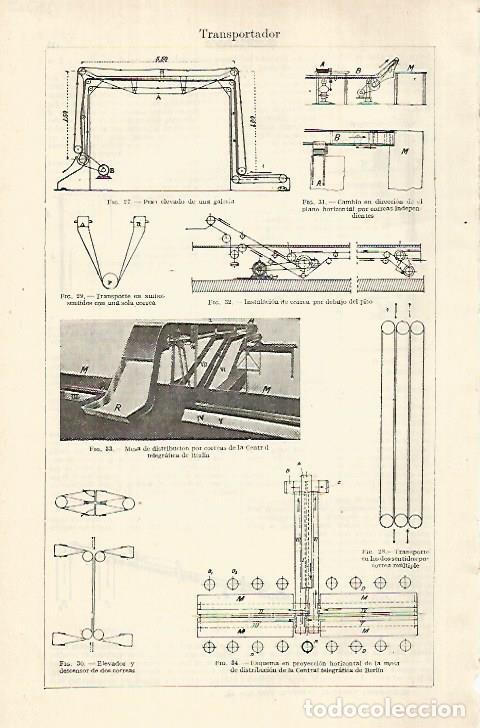 Otros art&iacute;culos de coleccionismo en papel: LAMINA ESPASA 29218: Transportador - Varios