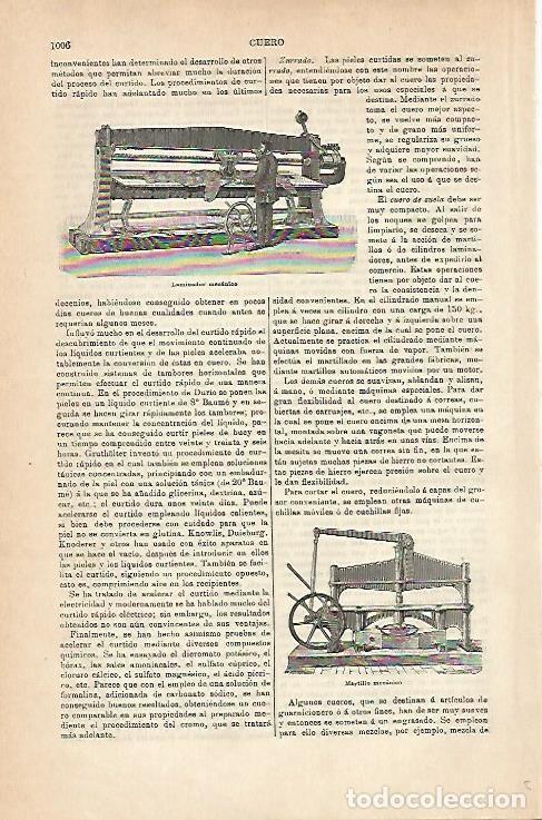 Otros art&iacute;culos de coleccionismo en papel: LAMINA ESPASA 14343: Laminador mecanico - Varios