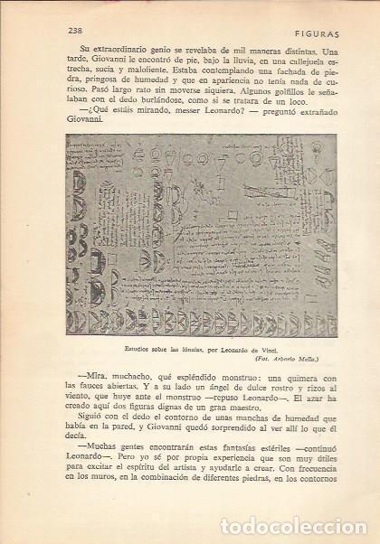 Otros art&iacute;culos de coleccionismo en papel: LAMINA 24194: Estudios de lunulas, por Leonardo da Vinci - Carmi&ntilde;a Verdejo