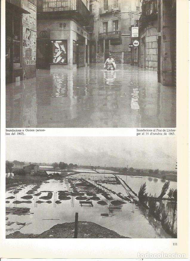Sammelleidenschaft Andere Papierartikel: LAMINA 23930: Inundaciones en Girona y El Prat de Llobregat. 1963 - Edmon Valles