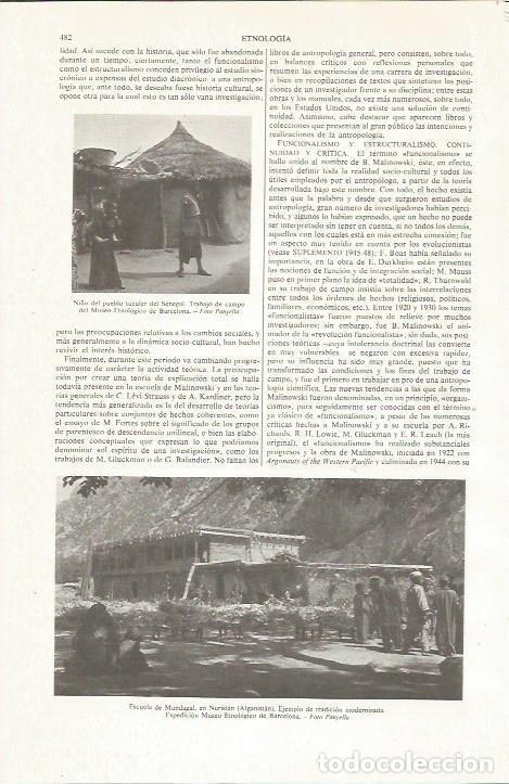 Otros art&iacute;culos de coleccionismo en papel: LAMINA ESPASA 36029: Ni&ntilde;o del pueblo tuculer de Senegal y Escuela de Mundaga, Afganistan - Varios
