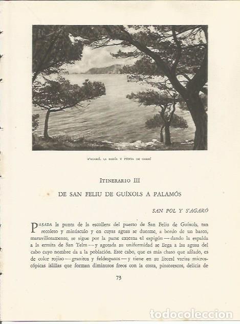 Otros art&iacute;culos de coleccionismo en papel: LAMINA 25116: Bahia de Garbi en S'Agaro - Josep Pla