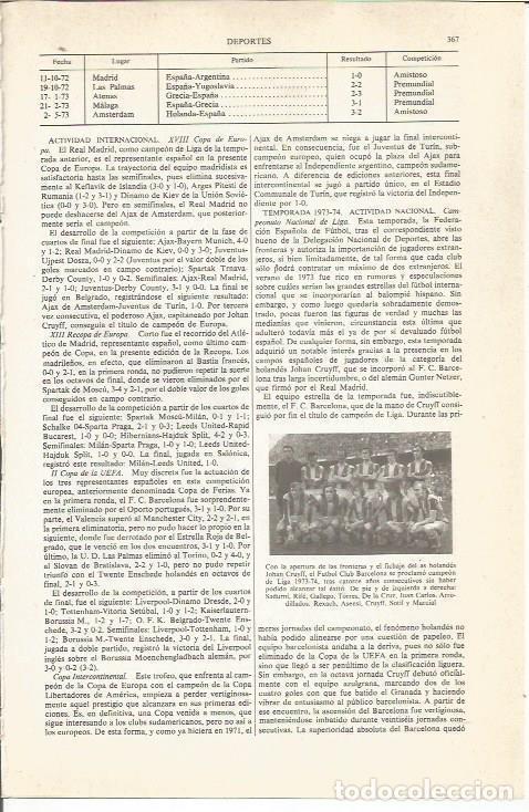 Otros art&iacute;culos de coleccionismo en papel: LAMINA ESPASA 36790: Futbol Club Barcelona 1973-74 - Varios