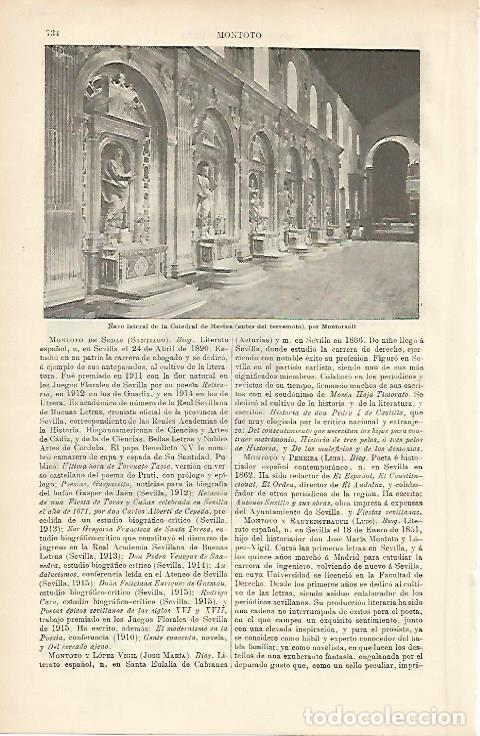 Otros art&iacute;culos de coleccionismo en papel: LAMINA ESPASA 8686: Catedral de Mesina (antes del terremoto). Italia - Varios