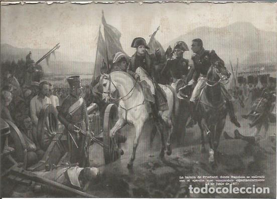 Altri oggetti di carta: LAMINA 25342: Batalla de Friedland - Carlos Rojas