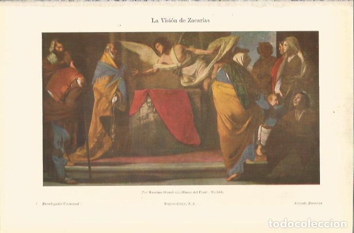 Otros art&iacute;culos de coleccionismo en papel: LAMINA ESPASA 36926: La vision de Zacarias,por Massimo Stanzioni - Varios