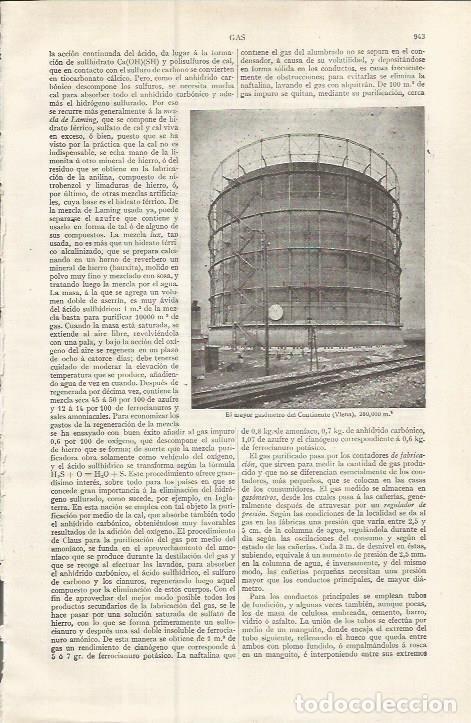 Otros art&iacute;culos de coleccionismo en papel: LAMINA ESPASA 37568: Gasometro de Viena - Varios