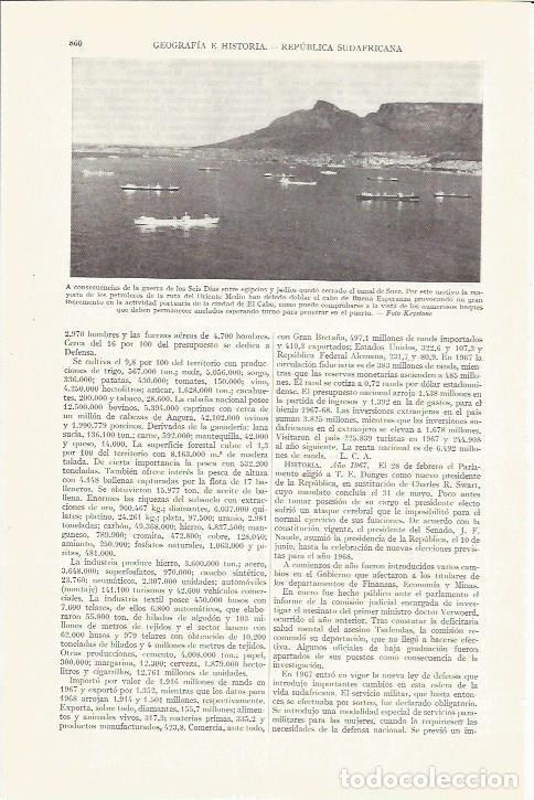 Otros art&iacute;culos de coleccionismo en papel: LAMINA ESPASA 37313: El Canal de Suez - Varios