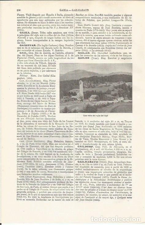Otros art&iacute;culos de coleccionismo en papel: LAMINA ESPASA 37453: Valle del Gail, Austria - Varios