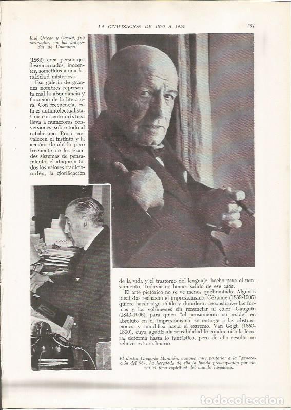 Otros art&iacute;culos de coleccionismo en papel: LAMINA 26175: Ortega y Gasset y Gregorio Mara&ntilde;on - VVAA