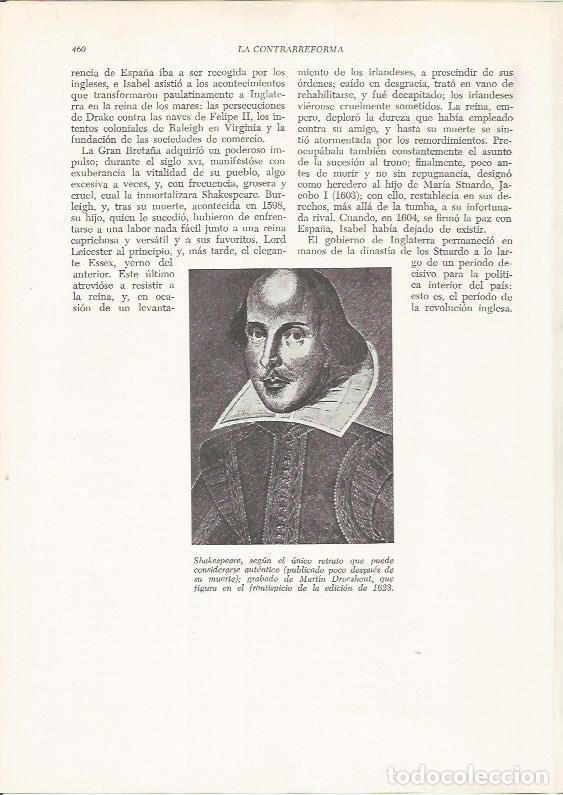Otros art&iacute;culos de coleccionismo en papel: LAMINA 26026: Shakespeare - VVAA