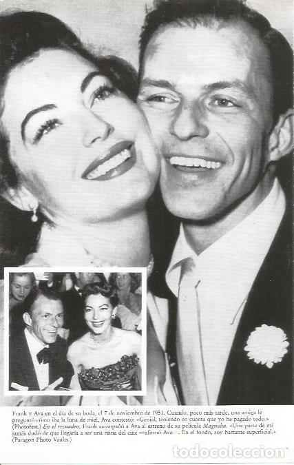 Otros art&iacute;culos de coleccionismo en papel: LAMINA 26322: Frank Sinatra y Ava Gardner - J. Randy Taraborrrelli