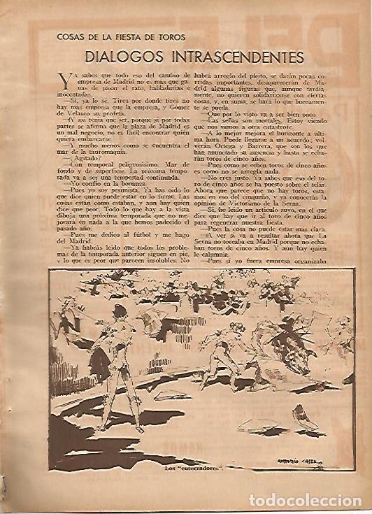 Otros art&iacute;culos de coleccionismo en papel: LAMINA BLANCO Y NEGRO 11845: Dibujo de Antonio Casero - Varios