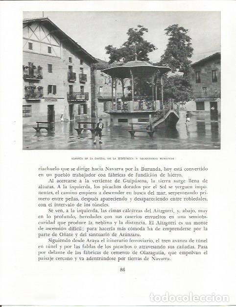 Otros art&iacute;culos de coleccionismo en papel: LAMINA 26518: Plaza de Alsasua - Pio Baroja