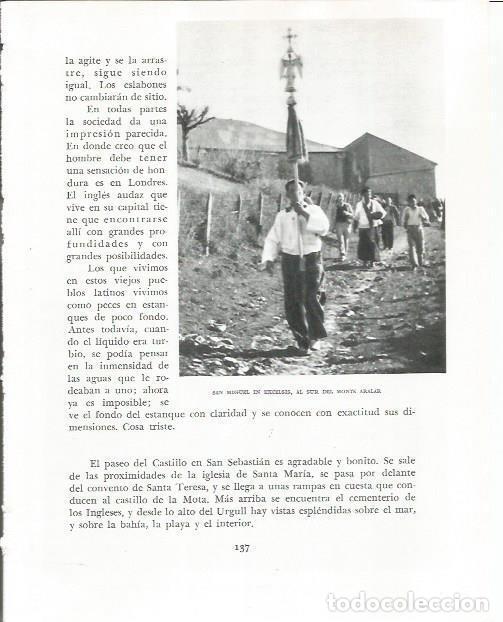 Otros art&iacute;culos de coleccionismo en papel: LAMINA 26544: Procesion en San Miguel - Pio Baroja