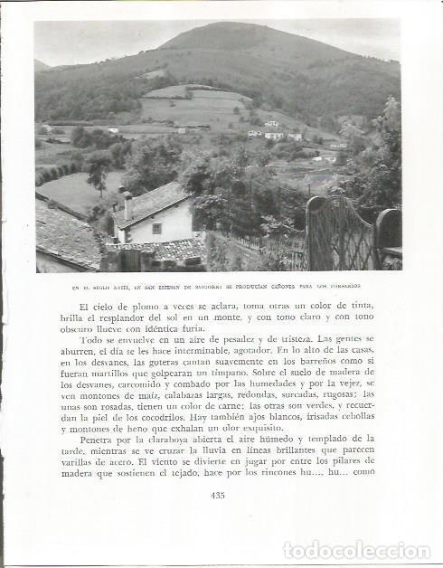 Otros art&iacute;culos de coleccionismo en papel: LAMINA 2668: Vista de San Esteban de Baigorri - Pio Baroja