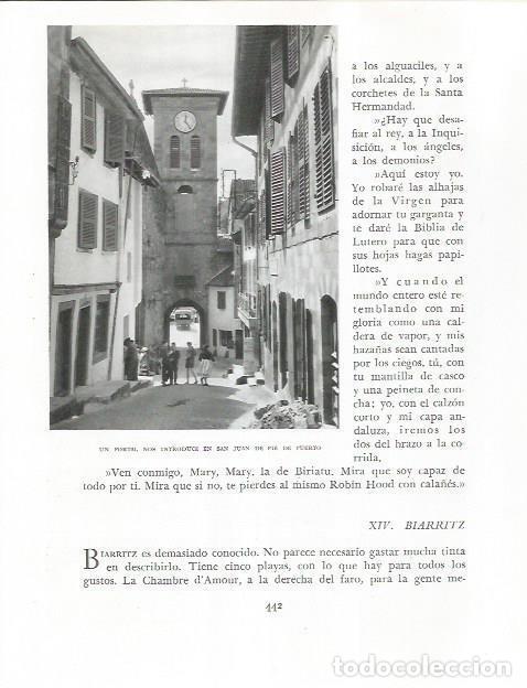 Otros art&iacute;culos de coleccionismo en papel: LAMINA 26688: Portal de San Juan de Pie de Puerto - Pio Baroja