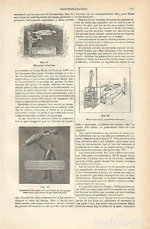 Otros art&iacute;culos de coleccionismo en papel: LAMINA ESPASA 3596: Trucos de magos - Varios Autores