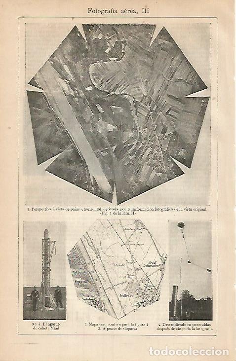 Otros art&iacute;culos de coleccionismo en papel: LAMINA ESPASA 3453: Fotografia aerea - Varios Autores