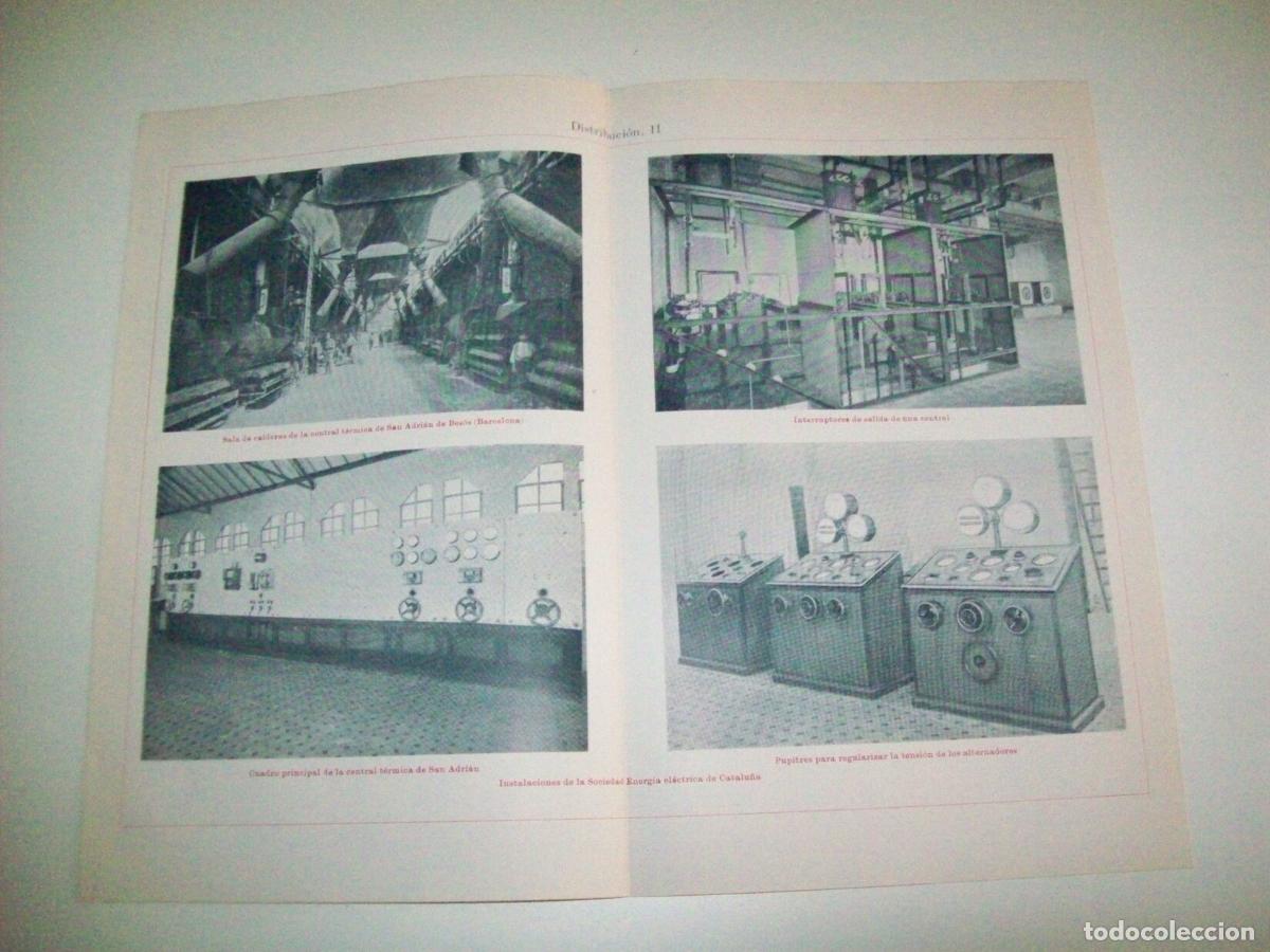 Otros art&iacute;culos de coleccionismo en papel: LAMINA ESPASA 3083: Instalaciones de la Sociedad Energia Electrica de Catalu&ntilde;a - Varios Autores