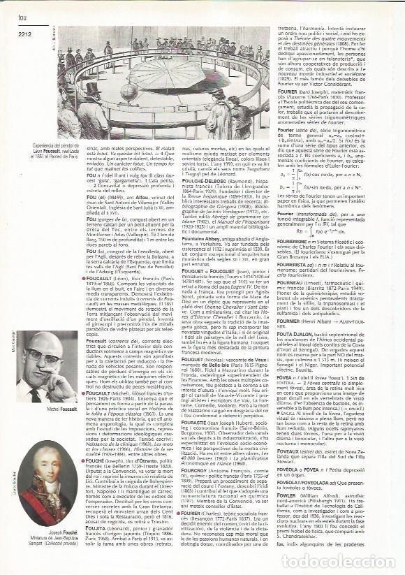 Otros art&iacute;culos de coleccionismo en papel: LAMINA LAROUSSE 70486: Experiencia del pendulo de Foucault - VVAA