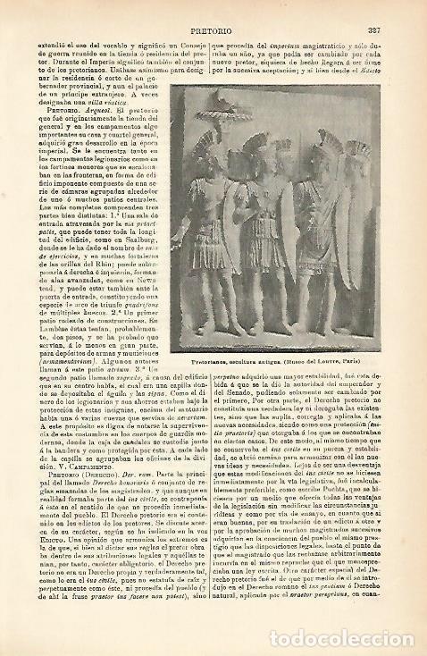 Otros art&iacute;culos de coleccionismo en papel: LAMINA ESPASA 3599: Pretorianos. Museo del Louvre Paris - Varios Autores