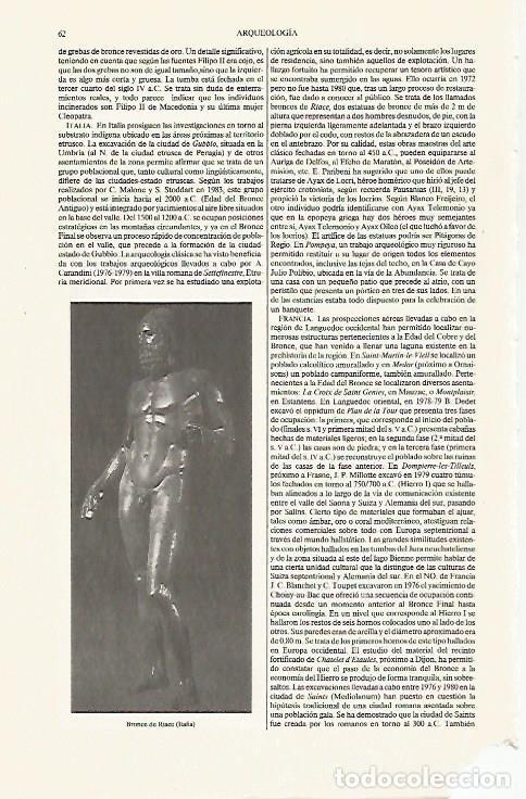 Otros art&iacute;culos de coleccionismo en papel: LAMINA ESPASA 31219: Bronce de Riace Italia - Varios