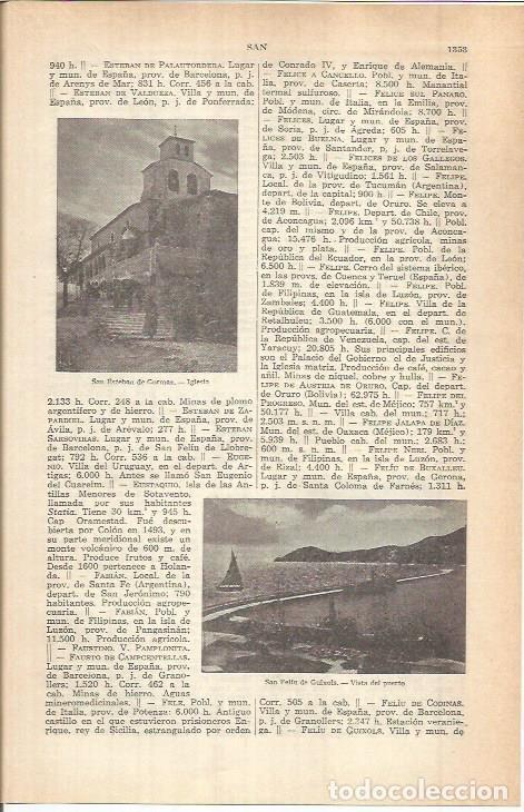 Otros art&iacute;culos de coleccionismo en papel: LAMINA ESPASA 37954: Iglesia de San Esteban de Gormaz, Soria - Varios