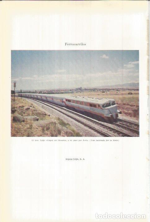 Otros art&iacute;culos de coleccionismo en papel: LAMINA ESPASA 38121: El tren Talgo Virgen del Rosario - Varios