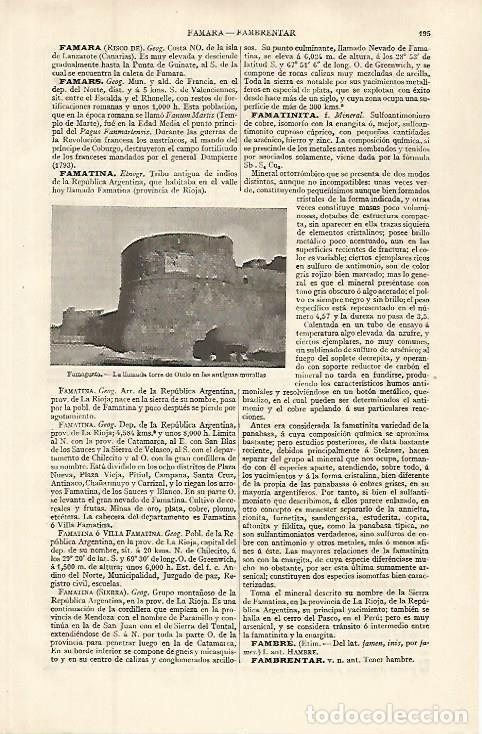 Otros art&iacute;culos de coleccionismo en papel: LAMINA ESPASA 32595: Torre de Otelo en Famagusta - Varios