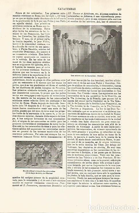 Otros art&iacute;culos de coleccionismo en papel: LAMINA ESPASA 32397: Catacumbas de Guanajato en Mexico - Varios