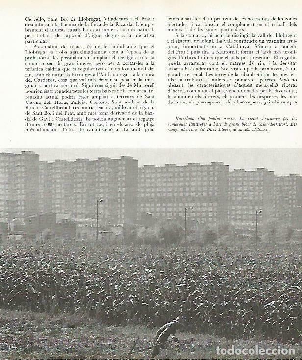 Otros art&iacute;culos de coleccionismo en papel: LAMINA 4392-65: Campos en el Baix Llobregt, Barcelona - Josep Pla