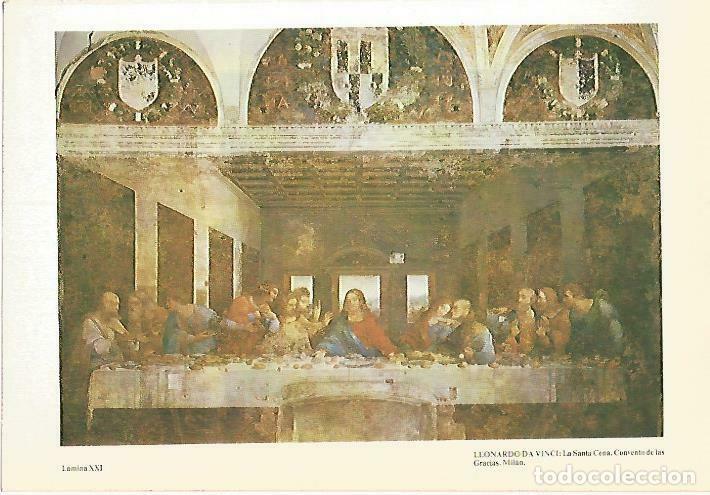 Otros art&iacute;culos de coleccionismo en papel: LAMINA 14555: La Santa Cena, por Leonardo da Vinci - VVAA