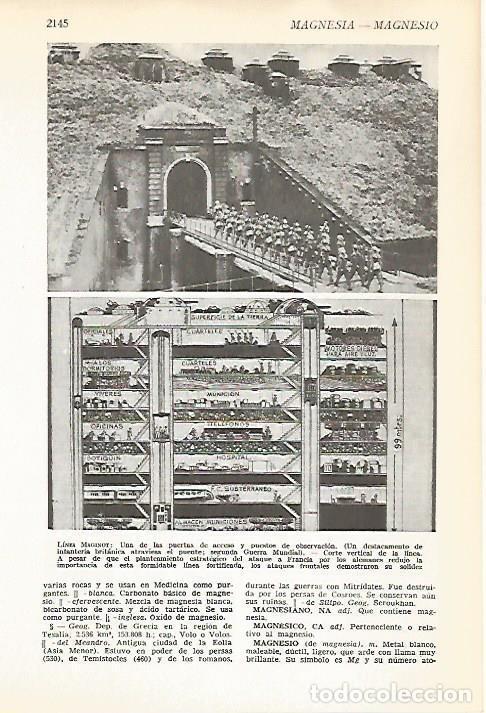 Otros art&iacute;culos de coleccionismo en papel: LAMINA VOX 16890: Infanteria britanica en la Linea Maginot en la Segunda Guerra Mundial - Varios