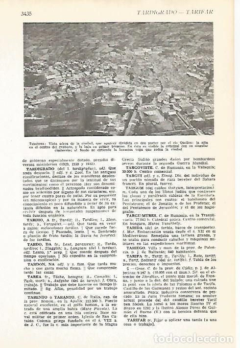 Sammelleidenschaft Andere Papierartikel: LAMINA VOX 16686: Vista aerea de Tarazona - Varios