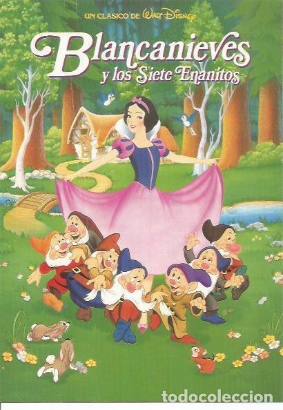 Otros art&iacute;culos de coleccionismo en papel: LAMINA 18671: Triptico de Blancanieves y los siete enanitos