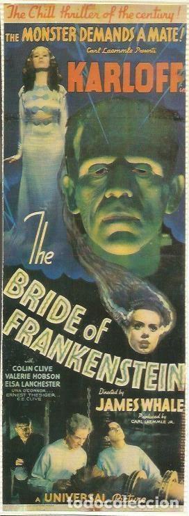 Otros art&iacute;culos de coleccionismo en papel: LAMINA 18775: The Bride of Frankenstein