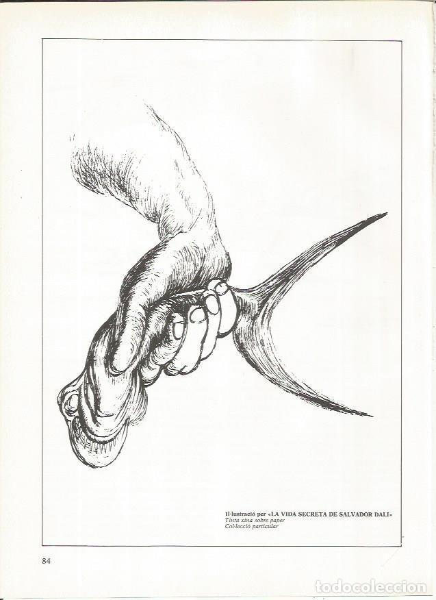 Otros art&iacute;culos de coleccionismo en papel: LAMINA 19295: Ilustracion para la obra La vida secreta de Salvador Dali - Varios