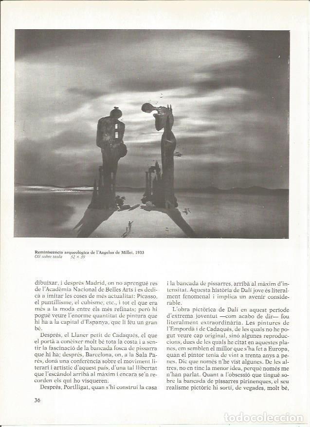 Otros art&iacute;culos de coleccionismo en papel: LAMINA 19272: Reminiscencia arqueologica del Angelus de Millet, por Dali - Varios